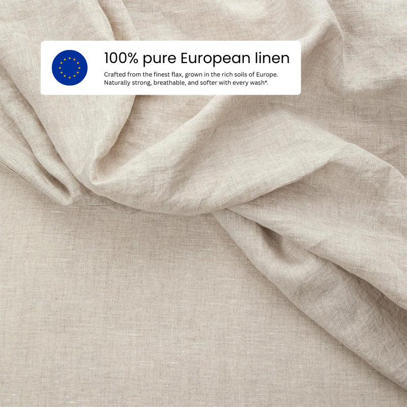 Oeko-Tex® 100% Natural Linen Bedset